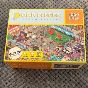 Odd Pieces Mystery Jigsaw Puzzle “Glitch”
